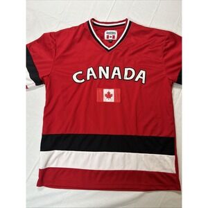 Snowcap Team Canada Hockey Jersey Men's Size Medium Red